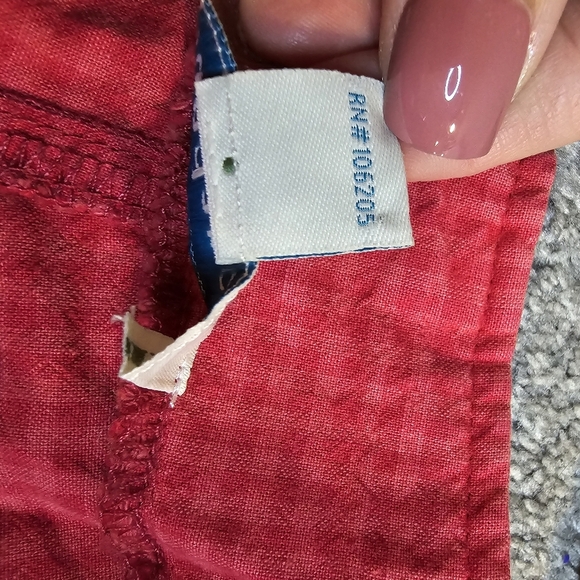 Sundance Claret Red Vie Re Reve Pants Fall Cottagecore Countryside Chic Cuffed - Picture 9 of 10